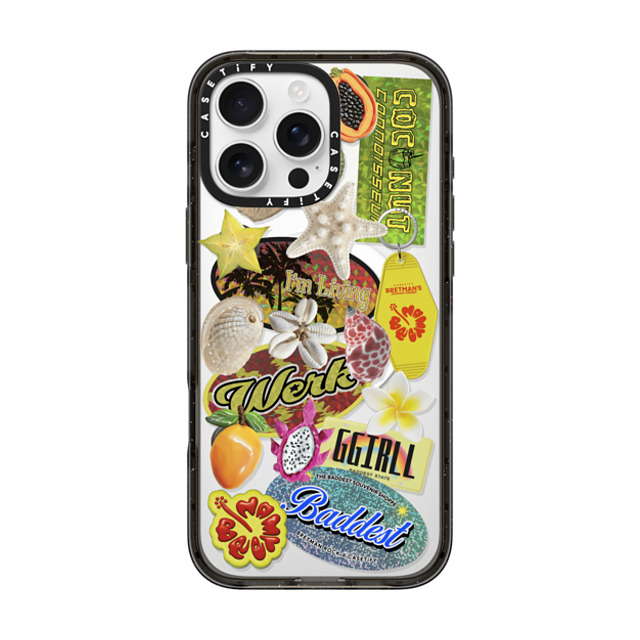 CASETiFY iPhone 16 Pro Max Case Black Impact Case MagSafe Compatible Baddest Souvenir Shoppe Collector's Phone Case bretman rock Mother's Day CASETiFY iPhone 16 Pro Max Case Black Impact Case MagSafe Compatible Baddest Souvenir Shoppe Collector's Phone Case bretman rock Mother's Day
