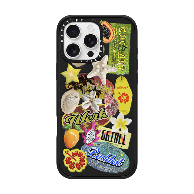 CASETiFY iPhone 16 Pro Max ケース マットブラック インパクトケース MagSafe対応 Baddest Souvenir Shoppe Collector's Phone Case bretman rock Mother's Day CASETiFY iPhone 16 Pro Max ケース マットブラック インパクトケース MagSafe対応 Baddest Souvenir Shoppe Collector's Phone Case bretman rock Mother's Day