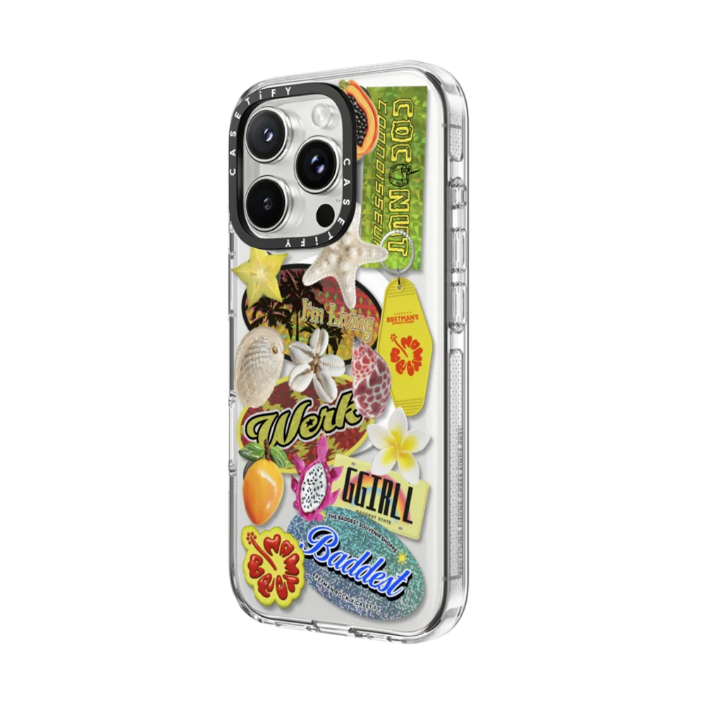 Clear iPhone 16 Pro Max Case MagSafe Compatible - Baddest Souvenir Shoppe Collector’s Phone Case
