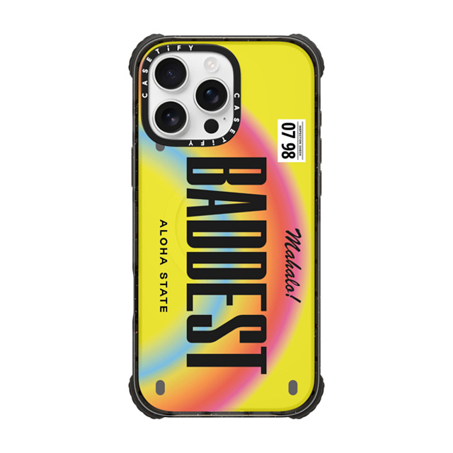 CASETiFY iPhone 16 Pro Max Case Black ウルトラ インパクトケース MagSafe 対応 Baddest License Phone Case bretman rock CASETiFY iPhone 16 Pro Max Case Black ウルトラ インパクトケース MagSafe 対応 Baddest License Phone Case bretman rock