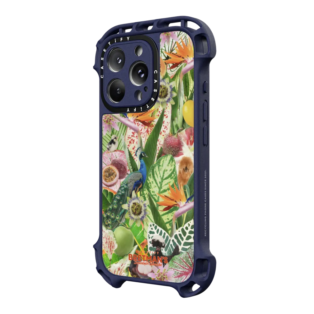 Ultra Bounce iPhone 16 Pro Max Case MagSafe Compatible - Birds of Paradise Phone Case
