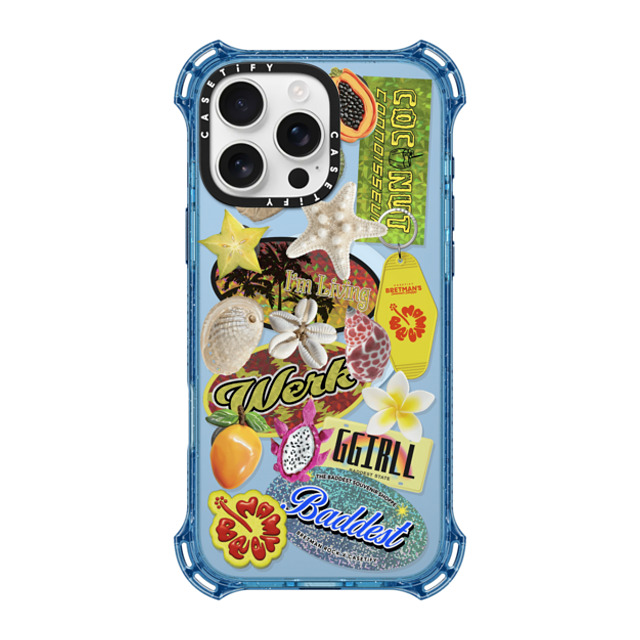 CASETiFY iPhone 16 Pro Max Case ベイビーブルー バウンスケース Baddest Souvenir Shoppe Collector's Phone Case bretman rock Mother's Day CASETiFY iPhone 16 Pro Max Case ベイビーブルー バウンスケース Baddest Souvenir Shoppe Collector's Phone Case bretman rock Mother's Day