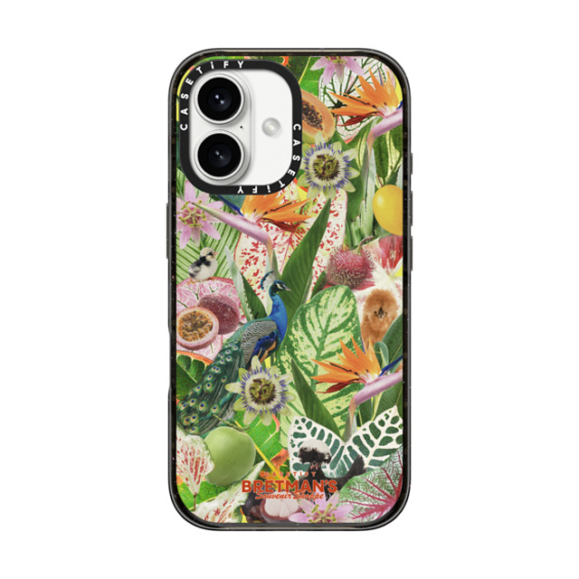 CASETiFY iPhone 16 Case Black Impact Case MagSafe Compatible Boho Boho Birds of Paradise Phone Case Back to School CASETiFY iPhone 16 Case Black Impact Case MagSafe Compatible Boho Boho Birds of Paradise Phone Case Back to School