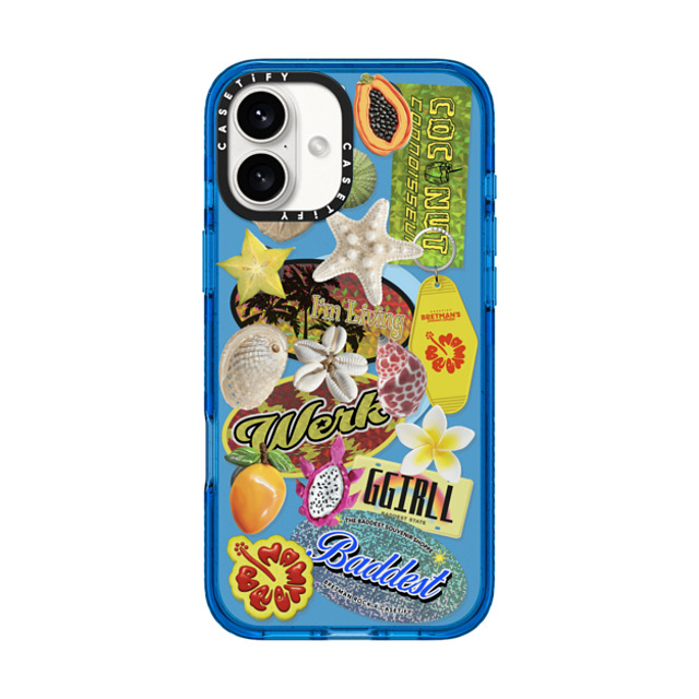 CASETiFY iPhone 16 Plus Case スカイブルー インパクトケース MagSafe対応 Baddest Souvenir Shoppe Collector's Phone Case bretman rock Father's Day CASETiFY iPhone 16 Plus Case スカイブルー インパクトケース MagSafe対応 Baddest Souvenir Shoppe Collector's Phone Case bretman rock Father's Day