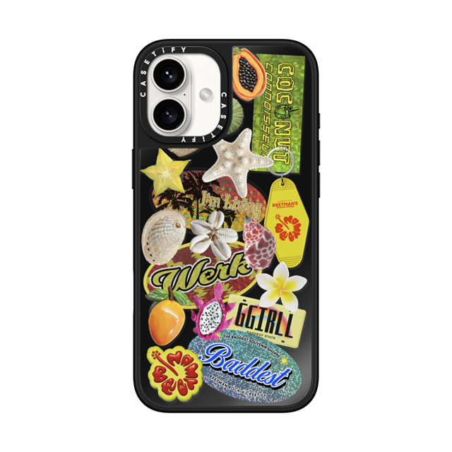 CASETiFY iPhone 16 Plus ケース Black on Black ミラーケース MagSafe対応 Baddest Souvenir Shoppe Collector's Phone Case bretman rock Mother's Day CASETiFY iPhone 16 Plus ケース Black on Black ミラーケース MagSafe対応 Baddest Souvenir Shoppe Collector's Phone Case bretman rock Mother's Day
