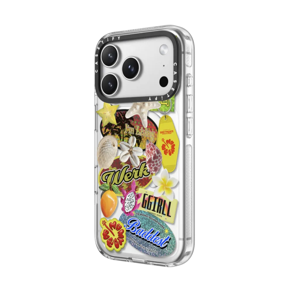 Impact Clear iPhone 17 Pro Max Case MagSafe Compatible - Baddest Souvenir Shoppe Collector’s Phone Case