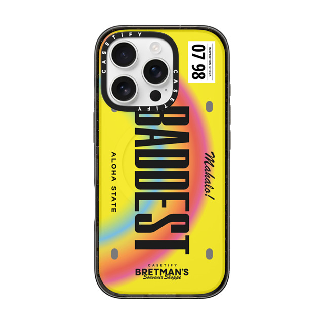 CASETiFY iPhone 16 Pro Case Black Impact Case MagSafe Compatible Baddest License Phone Case bretman rock Mother's Day CASETiFY iPhone 16 Pro Case Black Impact Case MagSafe Compatible Baddest License Phone Case bretman rock Mother's Day