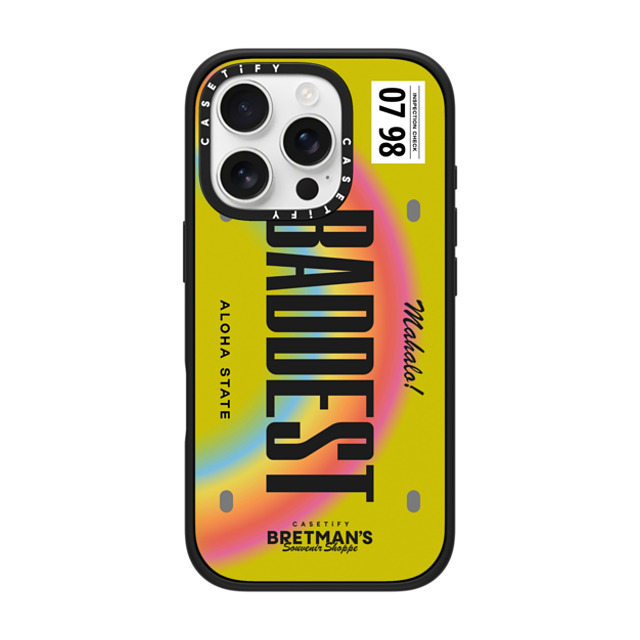 CASETiFY iPhone 16 Pro Case マットブラック Impact Case MagSafe Compatible Baddest License Phone Case bretman rock Mother's Day CASETiFY iPhone 16 Pro Case マットブラック Impact Case MagSafe Compatible Baddest License Phone Case bretman rock Mother's Day