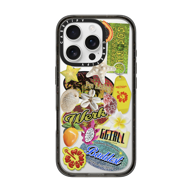 CASETiFY iPhone 16 Pro Case Black インパクトケース Baddest Souvenir Shoppe Collector's Phone Case bretman rock Mother's Day CASETiFY iPhone 16 Pro Case Black インパクトケース Baddest Souvenir Shoppe Collector's Phone Case bretman rock Mother's Day