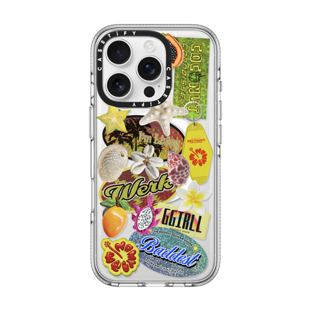CASETiFY iPhone 16 Pro ケース クリア クリア ケース MagSafe対応 Baddest Souvenir Shoppe Collector's Phone Case bretman rock Mother's Day CASETiFY iPhone 16 Pro ケース クリア クリア ケース MagSafe対応 Baddest Souvenir Shoppe Collector's Phone Case bretman rock Mother's Day