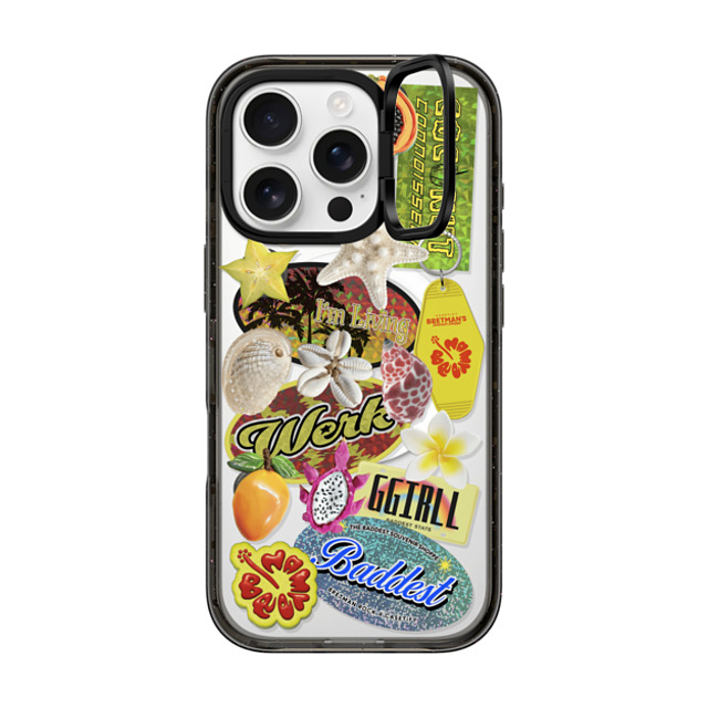 CASETiFY iPhone 16 Pro ケース ブラック インパクトリングスタンドケース MagSafe対応 Baddest Souvenir Shoppe Collector's Phone Case bretman rock Mother's Day CASETiFY iPhone 16 Pro ケース ブラック インパクトリングスタンドケース MagSafe対応 Baddest Souvenir Shoppe Collector's Phone Case bretman rock Mother's Day