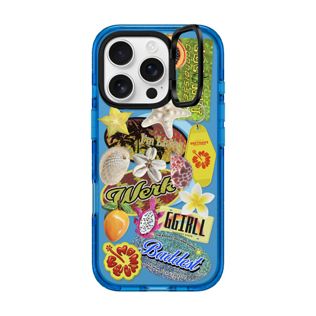 CASETiFY iPhone 16 Pro ケース スカイブルー インパクトリングスタンドケース MagSafe対応 Baddest Souvenir Shoppe Collector's Phone Case bretman rock Father's Day CASETiFY iPhone 16 Pro ケース スカイブルー インパクトリングスタンドケース MagSafe対応 Baddest Souvenir Shoppe Collector's Phone Case bretman rock Father's Day