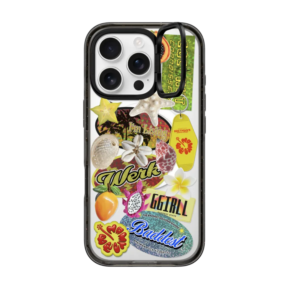Impact Ring Stand iPhone 16 Pro Case MagSafe Compatible - Baddest Souvenir Shoppe Collector’s Phone Case