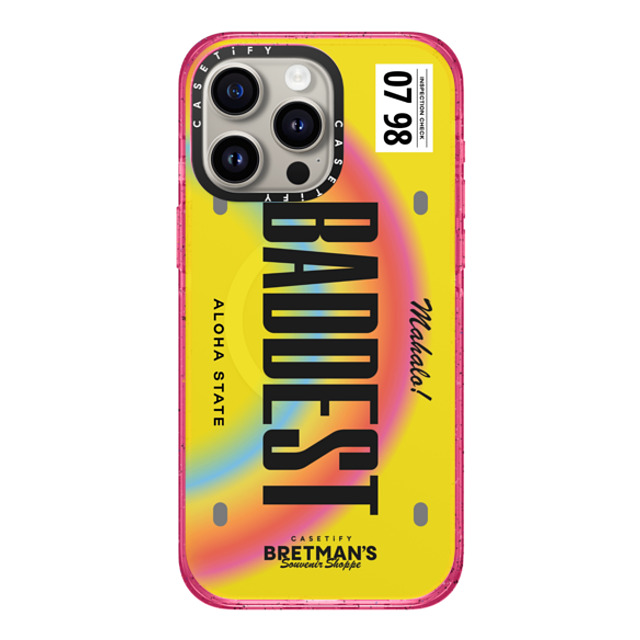 CASETiFY iPhone 15 Pro Max ケース Pink Fizz インパクトケース MagSafe対応 Baddest License Phone Case bretman rock Father's Day CASETiFY iPhone 15 Pro Max ケース Pink Fizz インパクトケース MagSafe対応 Baddest License Phone Case bretman rock Father's Day