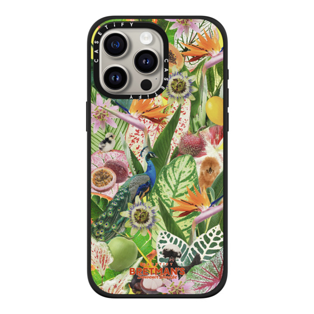 CASETiFY iPhone 15 Pro Max Case Matte Black Impact Case MagSafe Compatible Birds of Paradise Phone Case bretman rock CASETiFY iPhone 15 Pro Max Case Matte Black Impact Case MagSafe Compatible Birds of Paradise Phone Case bretman rock