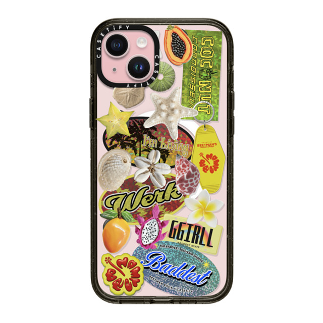 CASETiFY iPhone 15 Plus Case ブラック インパクトケース MagSafe対応 Baddest Souvenir Shoppe Collector's Phone Case bretman rock Mother's Day CASETiFY iPhone 15 Plus Case ブラック インパクトケース MagSafe対応 Baddest Souvenir Shoppe Collector's Phone Case bretman rock Mother's Day