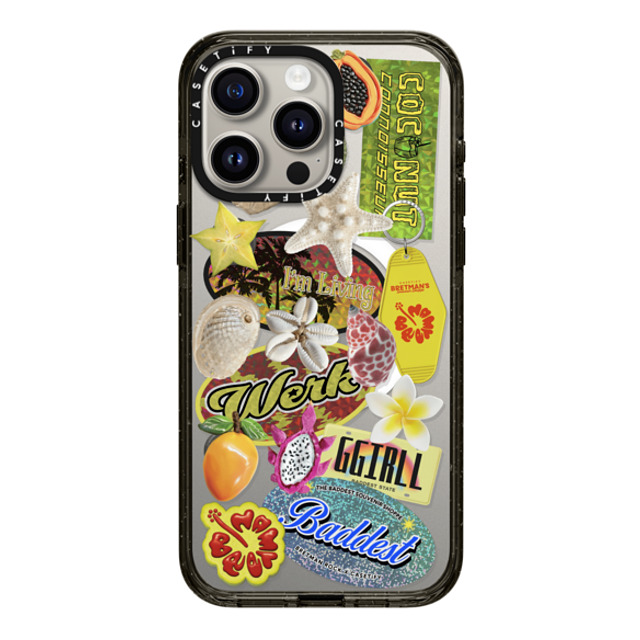 CASETiFY iPhone 15 Pro Max Case Black Impact Case MagSafe Compatible Baddest Souvenir Shoppe Collector's Phone Case bretman rock Mother's Day CASETiFY iPhone 15 Pro Max Case Black Impact Case MagSafe Compatible Baddest Souvenir Shoppe Collector's Phone Case bretman rock Mother's Day