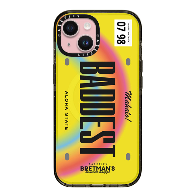 CASETiFY iPhone 15 ケース ブラック インパクトケース MagSafe対応 Baddest License Phone Case bretman rock Father's Day CASETiFY iPhone 15 ケース ブラック インパクトケース MagSafe対応 Baddest License Phone Case bretman rock Father's Day