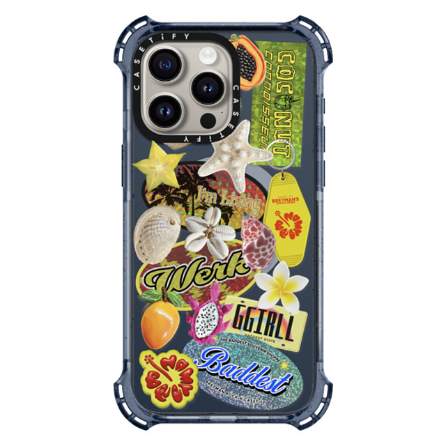 CASETiFY iPhone 15 Pro Max Case Classic Blue バウンスケース Baddest Souvenir Shoppe Collector's Phone Case bretman rock Father's Day CASETiFY iPhone 15 Pro Max Case Classic Blue バウンスケース Baddest Souvenir Shoppe Collector's Phone Case bretman rock Father's Day