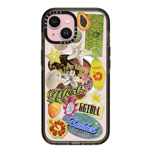 CASETiFY iPhone 15 Case Black Impact Case MagSafe Compatible Baddest Souvenir Shoppe Collector's Phone Case bretman rock Mother's Day CASETiFY iPhone 15 Case Black Impact Case MagSafe Compatible Baddest Souvenir Shoppe Collector's Phone Case bretman rock Mother's Day