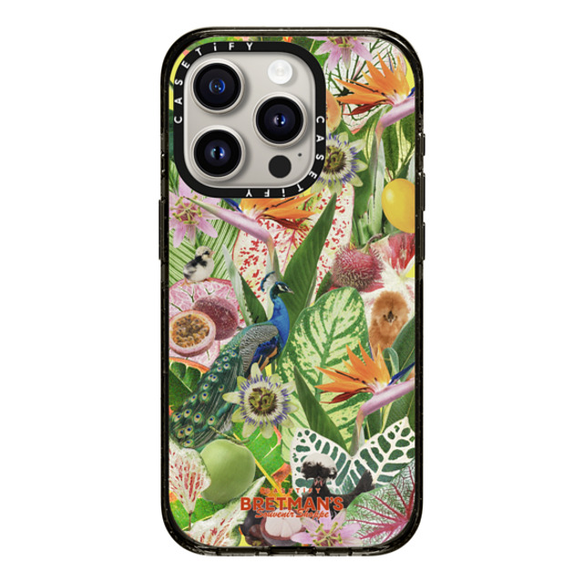 CASETiFY iPhone 15 Pro Case Black Impact Case MagSafe Compatible Boho Boho Birds of Paradise Phone Case Back to School CASETiFY iPhone 15 Pro Case Black Impact Case MagSafe Compatible Boho Boho Birds of Paradise Phone Case Back to School