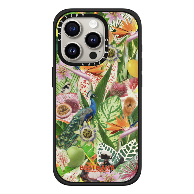 CASETiFY iPhone 15 Pro Case Matte Black Impact Case MagSafe Compatible Boho Boho Birds of Paradise Phone Case Back to School CASETiFY iPhone 15 Pro Case Matte Black Impact Case MagSafe Compatible Boho Boho Birds of Paradise Phone Case Back to School