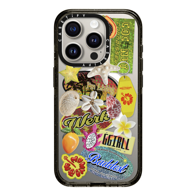 CASETiFY iPhone 15 Pro ケース ブラック インパクトケース MagSafe対応 Baddest Souvenir Shoppe Collector's Phone Case bretman rock Father's Day CASETiFY iPhone 15 Pro ケース ブラック インパクトケース MagSafe対応 Baddest Souvenir Shoppe Collector's Phone Case bretman rock Father's Day