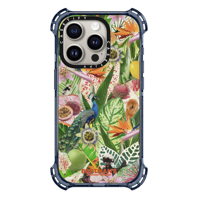 CASETiFY iPhone 15 Pro Case Classic Blue バウンスケース Birds of Paradise Phone Case bretman rock Mother's Day CASETiFY iPhone 15 Pro Case Classic Blue バウンスケース Birds of Paradise Phone Case bretman rock Mother's Day