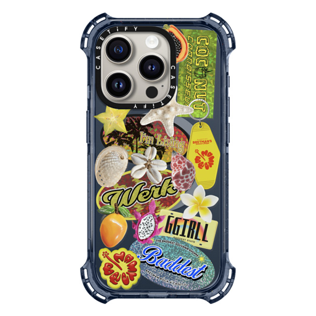CASETiFY iPhone 15 Pro Case Classic Blue バウンスケース Baddest Souvenir Shoppe Collector's Phone Case bretman rock Mother's Day CASETiFY iPhone 15 Pro Case Classic Blue バウンスケース Baddest Souvenir Shoppe Collector's Phone Case bretman rock Mother's Day