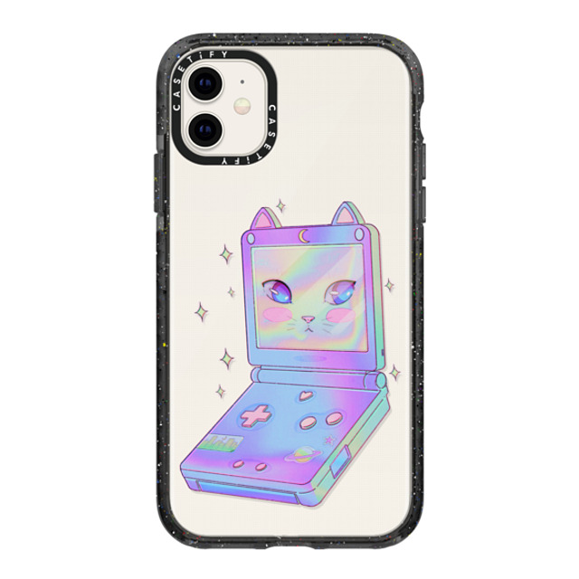 Owakita x CASETiFY iPhone 11 ケース ブラック インパクトケース Gameneko Back to School Owakita x CASETiFY iPhone 11 ケース ブラック インパクトケース Gameneko Back to School