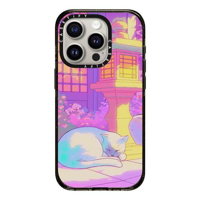 Owakita x CASETiFY iPhone 15 Pro Case Black Impact Case MagSafe Compatible Nap by the Lantern Mother's Day Owakita x CASETiFY iPhone 15 Pro Case Black Impact Case MagSafe Compatible Nap by the Lantern Mother's Day