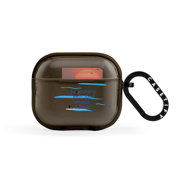 Lorraine Sorlet x CASETiFY AirPods(第3世代) Sport,Nature Black インパクトケース GO WHERE YOU FEEL MOST ALIVE Mother's Day Lorraine Sorlet x CASETiFY AirPods(第3世代) Sport,Nature Black インパクトケース GO WHERE YOU FEEL MOST ALIVE Mother's Day