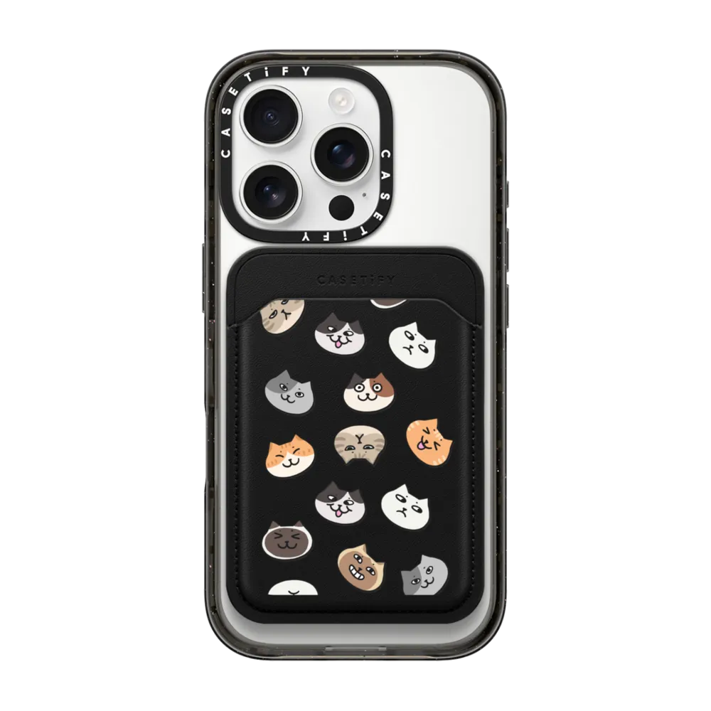Snappy™ BioVeg Wallet MagSafe Compatible - CATS MOOD