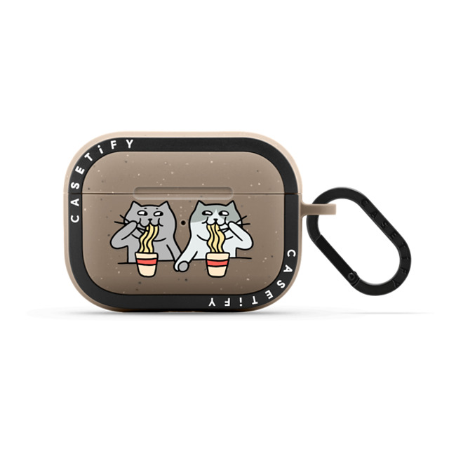 Lorraine Sorlet x CASETiFY AirPods Pro Matte Taupe バウンス ケース noodles cats Lorraine Sorlet x CASETiFY AirPods Pro Matte Taupe バウンス ケース noodles cats