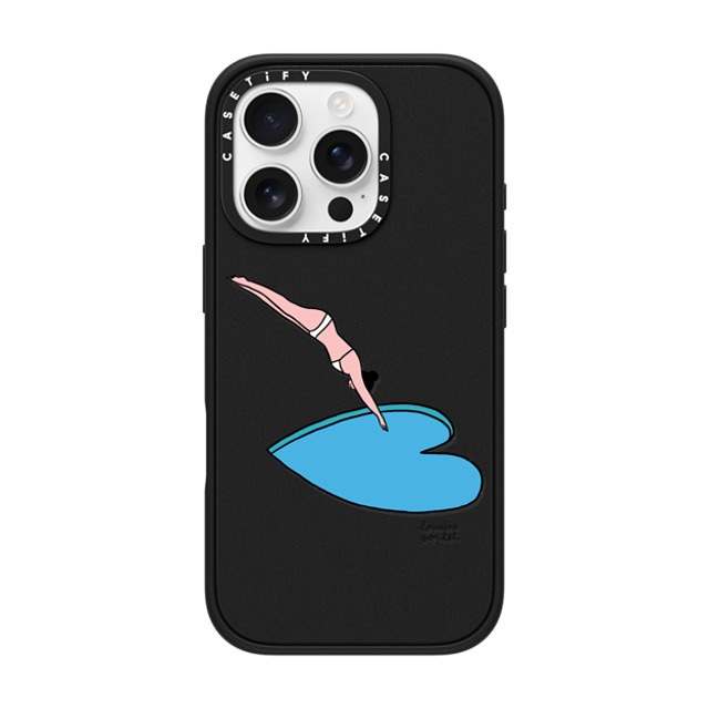 Lorraine Sorlet x CASETiFY iPhone 16 Pro Case Sport,Nature マットブラック インパクトケース MagSafe対応 Jump into love Mother's Day Lorraine Sorlet x CASETiFY iPhone 16 Pro Case Sport,Nature マットブラック インパクトケース MagSafe対応 Jump into love Mother's Day