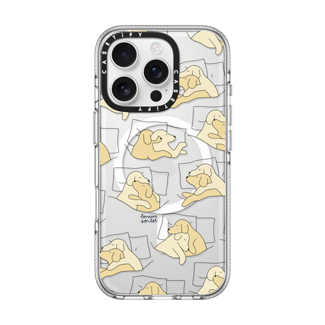 Lorraine Sorlet x CASETiFY iPhone 16 Pro Case Dog,Animal Clear Clear Case MagSafe Compatible SLEEPING DOGS Mother's Day Lorraine Sorlet x CASETiFY iPhone 16 Pro Case Dog,Animal Clear Clear Case MagSafe Compatible SLEEPING DOGS Mother's Day