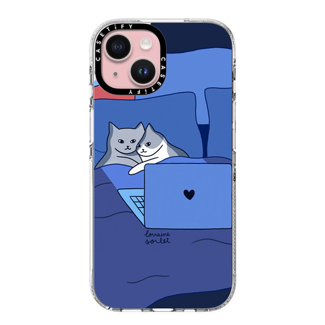 Lorraine Sorlet x CASETiFY iPhone 15 Case Cat,Animal Clear Clear Case MagSafe Compatible CATFLIX Father's Day Lorraine Sorlet x CASETiFY iPhone 15 Case Cat,Animal Clear Clear Case MagSafe Compatible CATFLIX Father's Day
