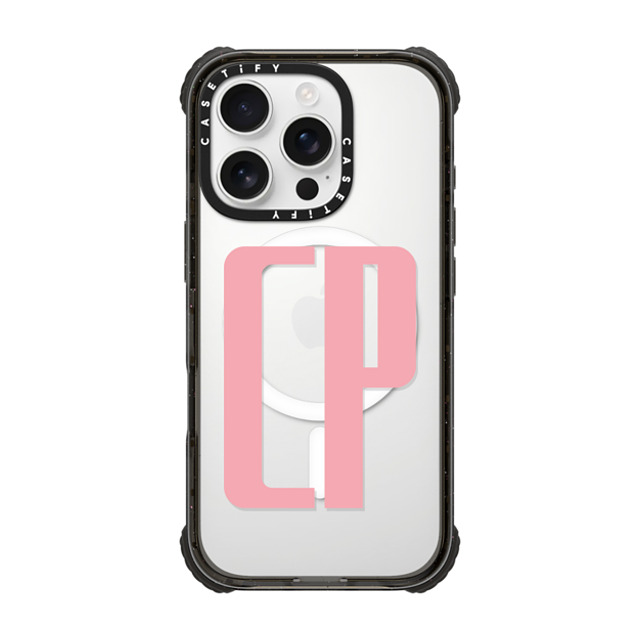 CASETiFY iPhone 16 Pro Case Black ウルトラ インパクトケース MagSafe 対応 Custom Case - CP CASETiFY iPhone 16 Pro Case Black ウルトラ インパクトケース MagSafe 対応 Custom Case - CP