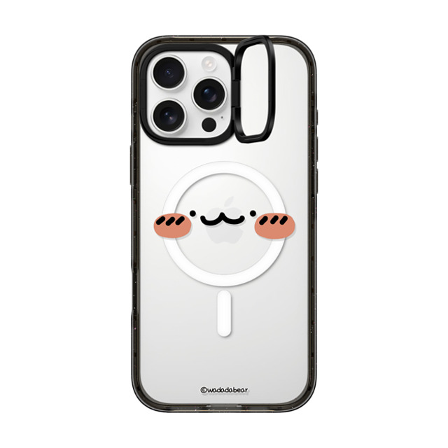 Wadada Bear x CASETiFY iPhone 16 Pro Max Case Bear,Animal Black インパクトリングスタンドケース MagSafe対応 Wadadabear Happy Smile Phone Case Back to School Wadada Bear x CASETiFY iPhone 16 Pro Max Case Bear,Animal Black インパクトリングスタンドケース MagSafe対応 Wadadabear Happy Smile Phone Case Back to School