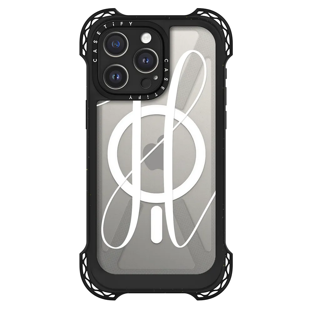 Ultra Bounce iPhone 15 Pro Max Case MagSafe Compatible - Monogram // H