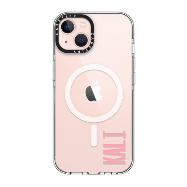 CASETiFY iPhone 13 ケース クリア クリア ケース MagSafe対応 Custom Case - kali CASETiFY iPhone 13 ケース クリア クリア ケース MagSafe対応 Custom Case - kali