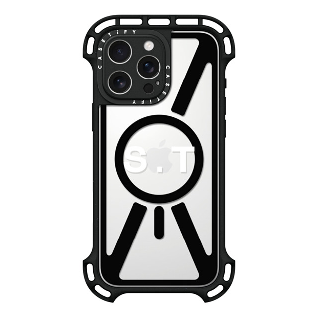 CASETiFY iPhone 16 Pro Max Case Black ウルトラ バウンスケース MagSafe対応 Custom Case - S. T CASETiFY iPhone 16 Pro Max Case Black ウルトラ バウンスケース MagSafe対応 Custom Case - S. T