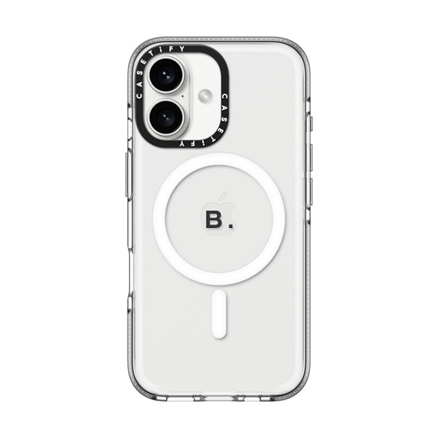 CASETiFY iPhone 16 Case Clear Clear Case MagSafe Compatible Custom Case - b. CASETiFY iPhone 16 Case Clear Clear Case MagSafe Compatible Custom Case - b.