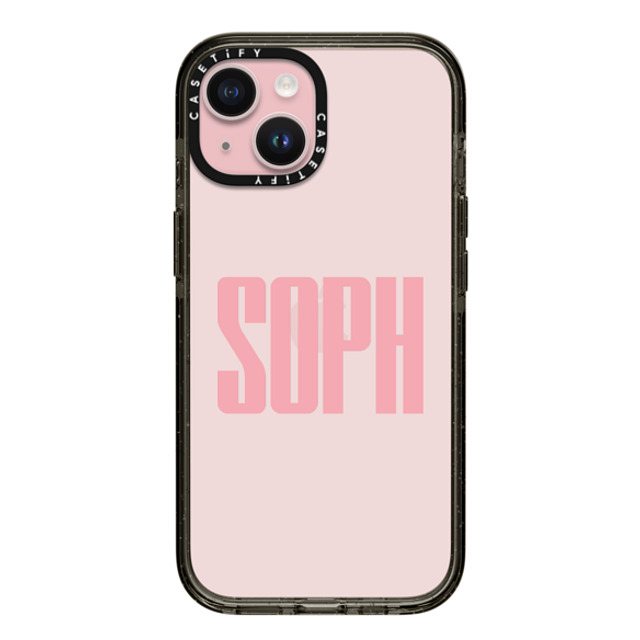 CASETiFY iPhone 15 Case Black Impact Case Custom Case - soph CASETiFY iPhone 15 Case Black Impact Case Custom Case - soph