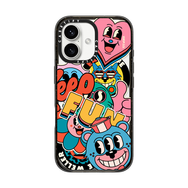 Yeye Weller x CASETiFY iPhone 16 Case Sticker,Heart Black Impact Case Super Sticker 2 Mother's Day Yeye Weller x CASETiFY iPhone 16 Case Sticker,Heart Black Impact Case Super Sticker 2 Mother's Day