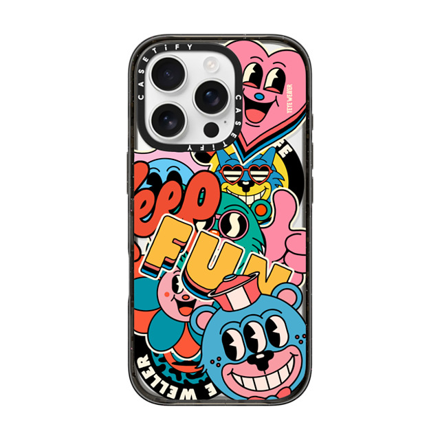 Yeye Weller x CASETiFY iPhone 16 Pro Case Sticker,Heart Black Impact Case MagSafe Compatible Super Sticker 2 Mother's Day Yeye Weller x CASETiFY iPhone 16 Pro Case Sticker,Heart Black Impact Case MagSafe Compatible Super Sticker 2 Mother's Day