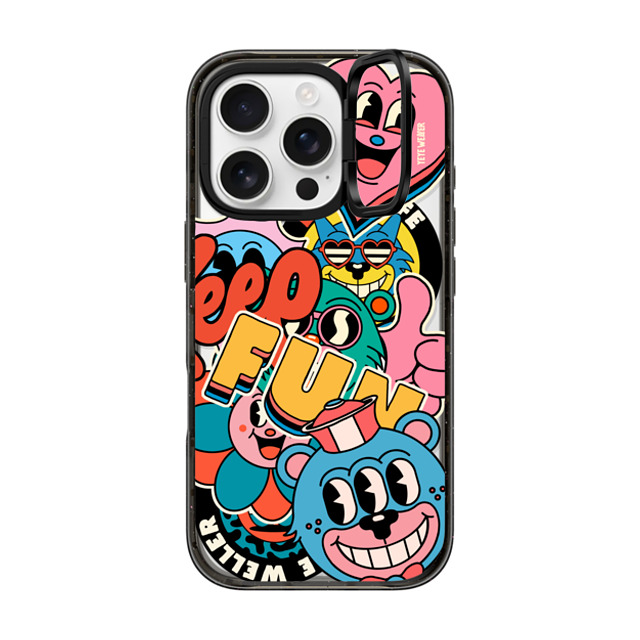 Yeye Weller x CASETiFY iPhone 16 Pro Case Sticker,Heart Black インパクトリングスタンドケース MagSafe対応 Super Sticker 2 Father's Day Yeye Weller x CASETiFY iPhone 16 Pro Case Sticker,Heart Black インパクトリングスタンドケース MagSafe対応 Super Sticker 2 Father's Day