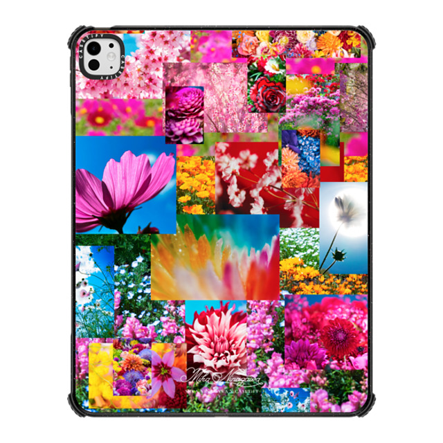 "mikaninagawa x CASETiFY iPad Pro 13" (M4) Floral Black iPad インパクト ケース Flower Collage Tablet Cases Back to School" "mikaninagawa x CASETiFY iPad Pro 13" (M4) Floral Black iPad インパクト ケース Flower Collage Tablet Cases Back to School"