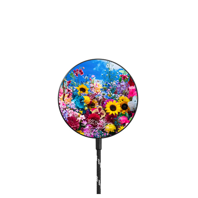 mikaninagawa x CASETiFY PowerThru Magnetic Wireless Charger Floral ブラック マグネット式ワイヤレス充電器 Summer Crown Magnetic Wireless Charger Back to School mikaninagawa x CASETiFY PowerThru Magnetic Wireless Charger Floral ブラック マグネット式ワイヤレス充電器 Summer Crown Magnetic Wireless Charger Back to School