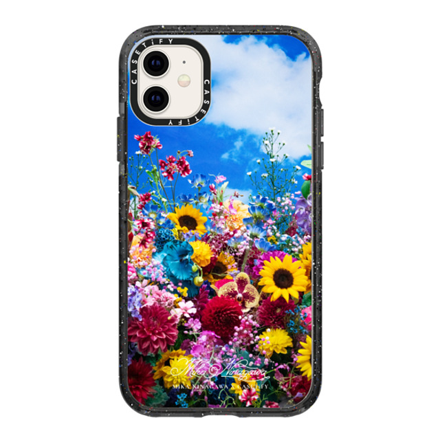 mikaninagawa x CASETiFY iPhone 11 ケース Floral ブラック インパクトケース Summer Crown Phone Case Back to School mikaninagawa x CASETiFY iPhone 11 ケース Floral ブラック インパクトケース Summer Crown Phone Case Back to School